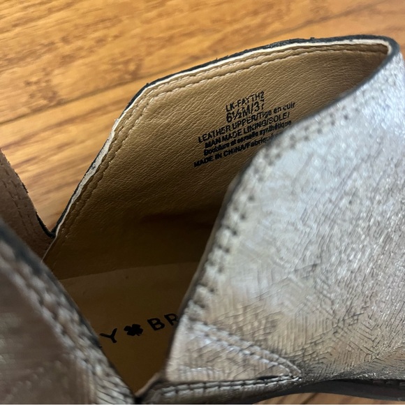 Lucky Brand Fayth 2 Metallic Bootie - Picture 7 of 12